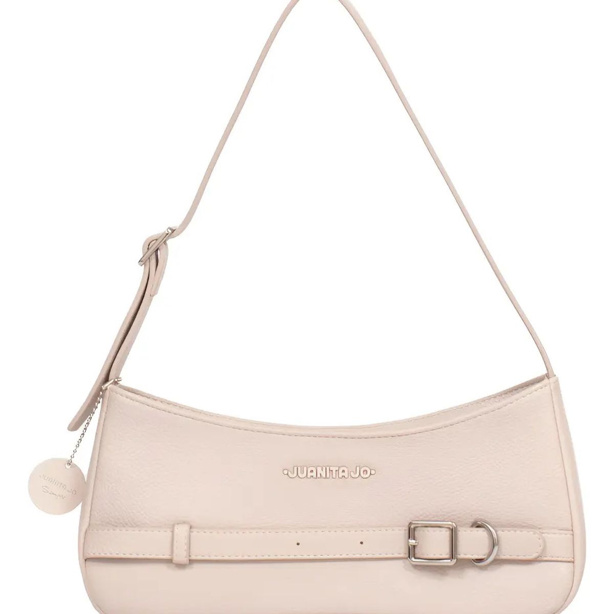 JUANITA JO - Cartera Mujer Baguette Dallas Nude