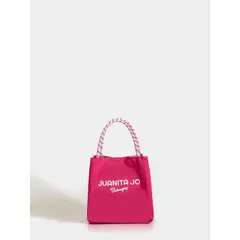 JUANITA JO - Cartera Bolso Tote Bag Ipanema Fucsia