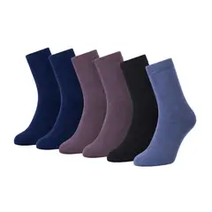 LIKE SHOP - Pack 6 Pares Calcetas De Lana, Térmicas Invierno Premium Hombre 1923