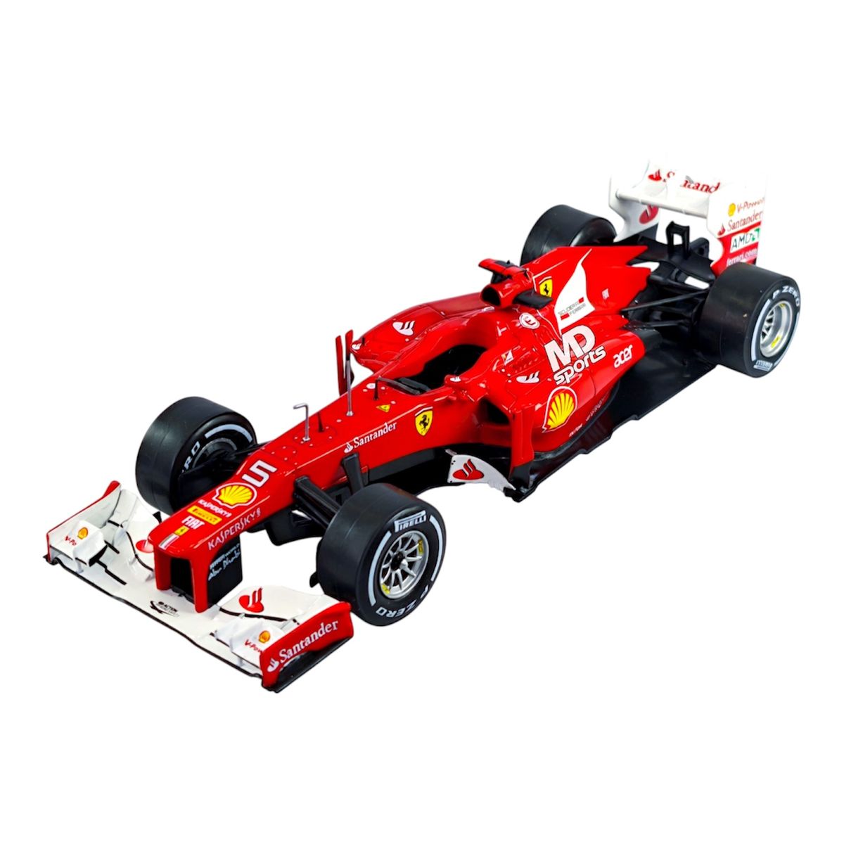 FORMULA 1 - Auto F1 Ferrari F2012 2012 #5 Fernando Alonso Caja Acrilica Premium Collect 1:24