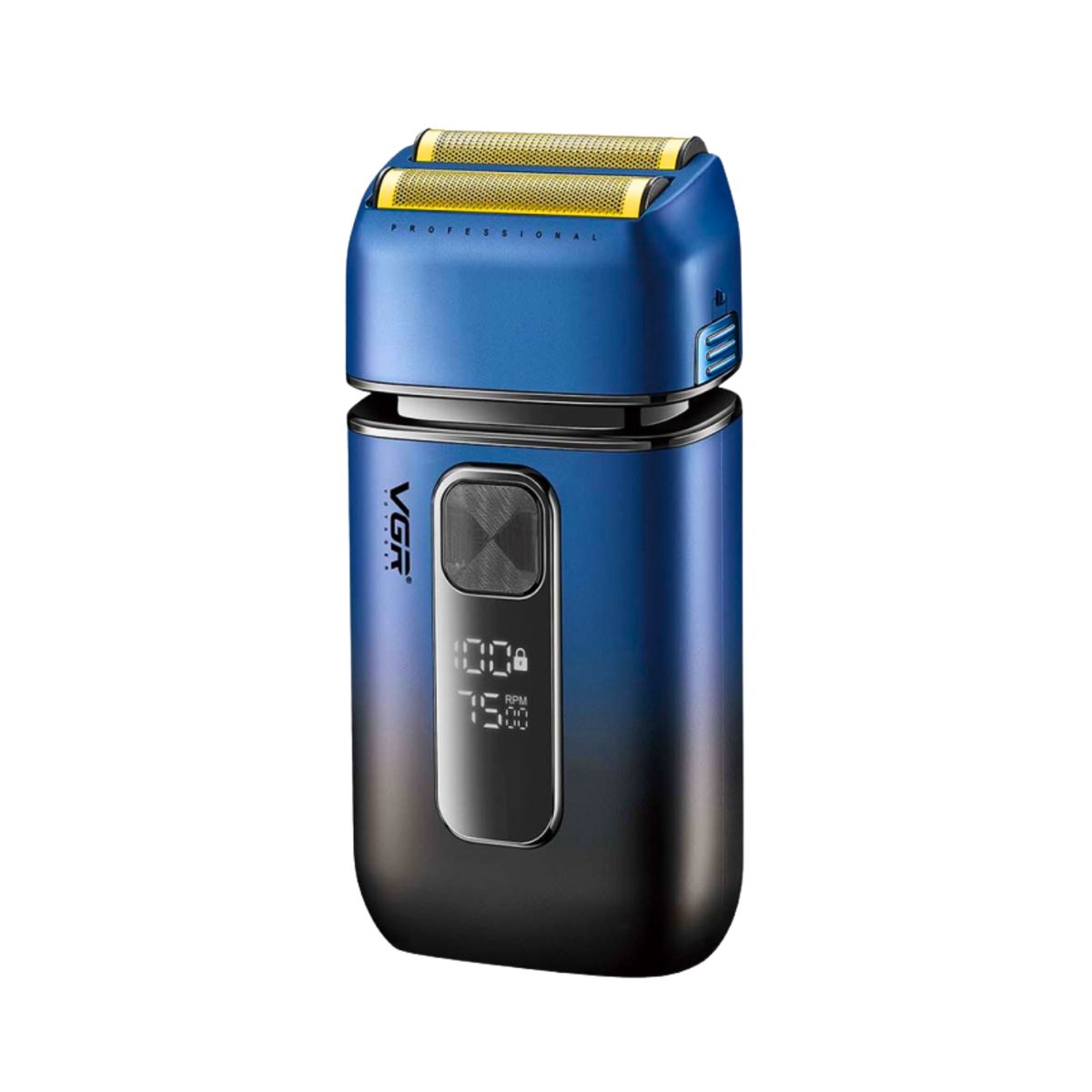 VGR - Afeitadora Shaver Vgr V-362 Eléctrica 2en1 Trimmer Color Azul