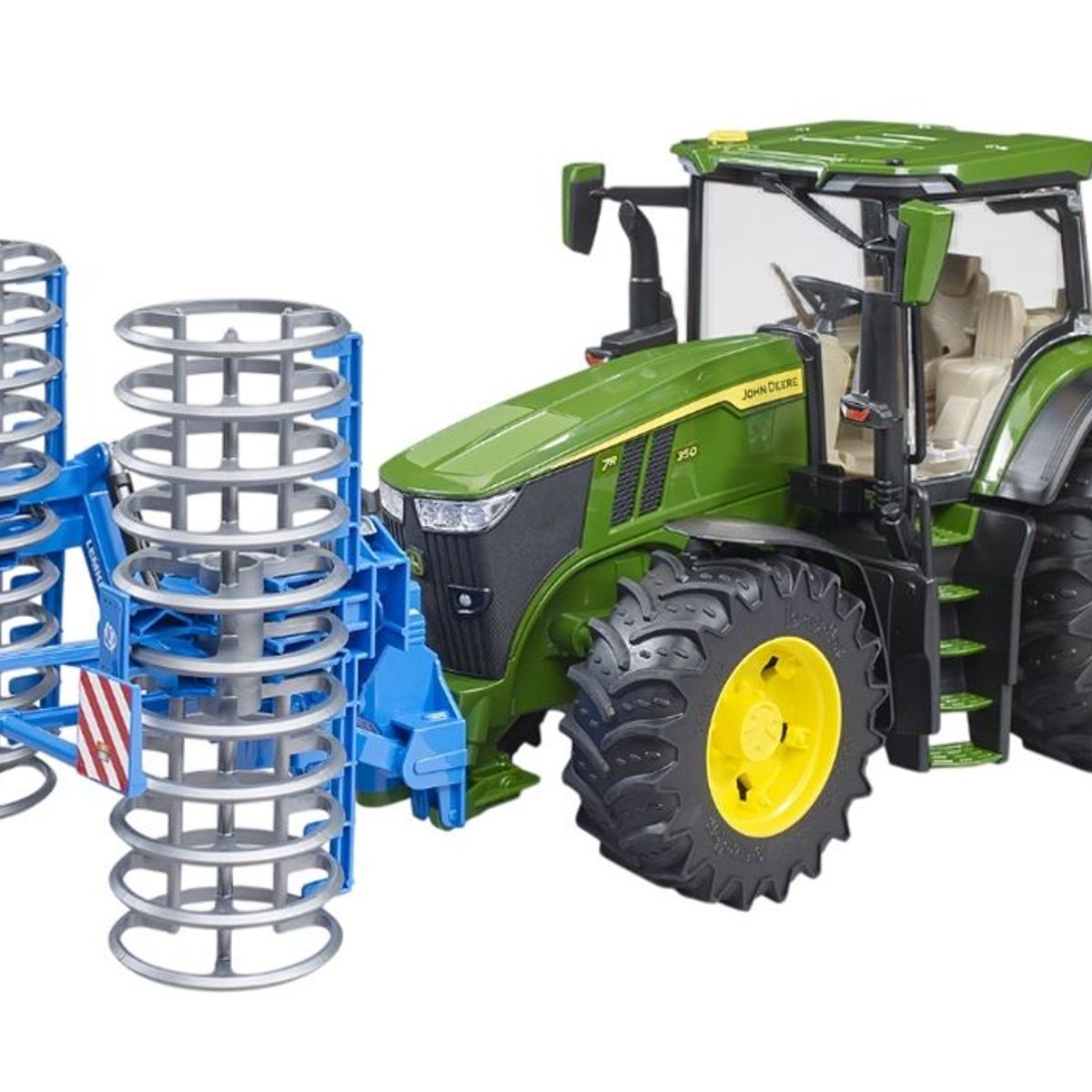 BRUDER - TRACTOR JOHN DEERE 5115M CON REMOLQUE 1.16