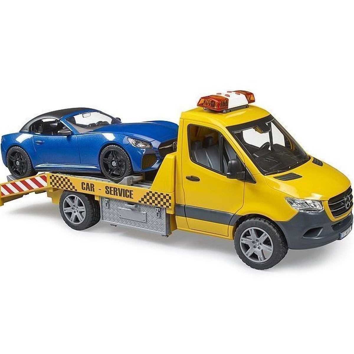 BRUDER - GRUA MERCEDES-BENZ SPRINTER CON AUTO 1.16