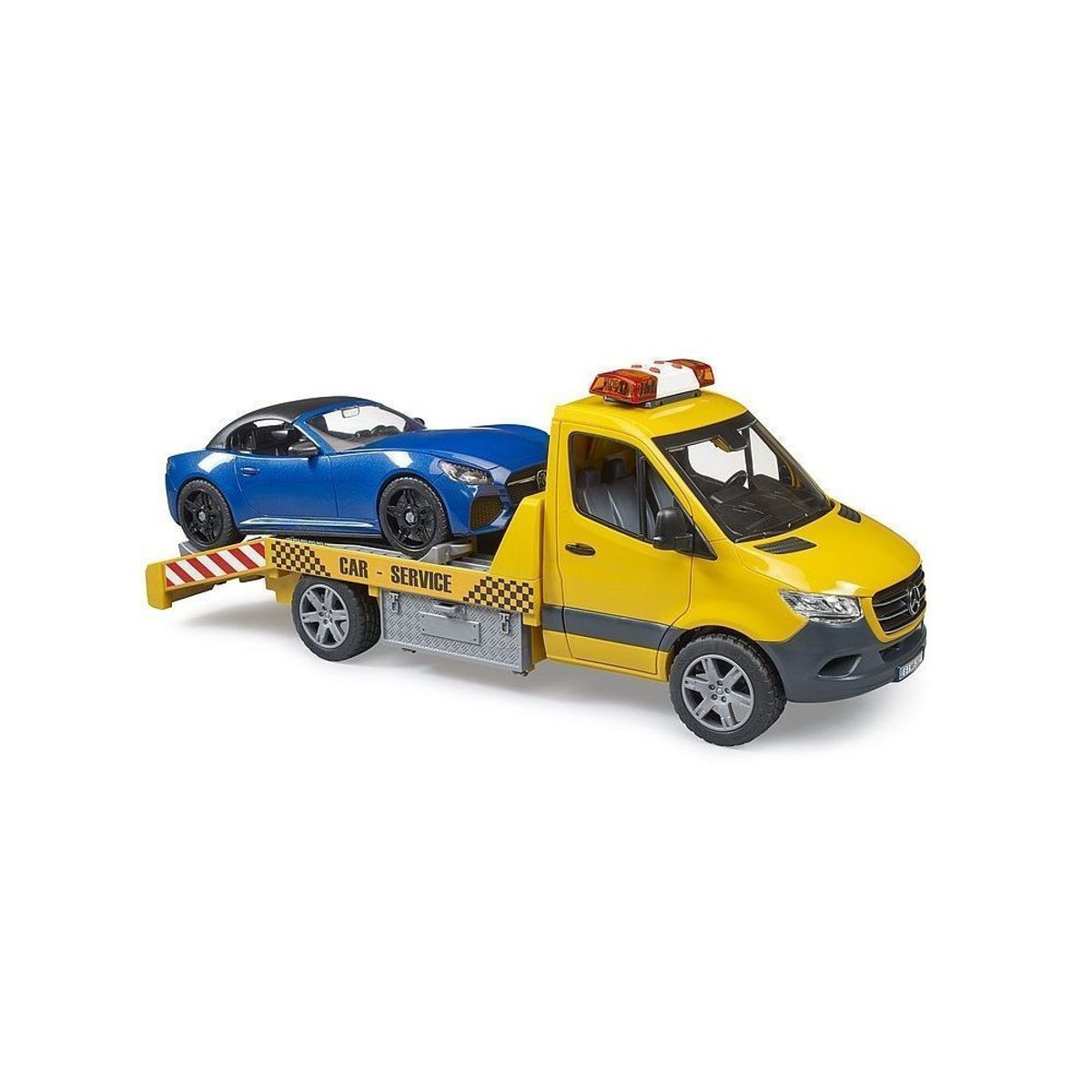 BRUDER - GRUA MERCEDES-BENZ SPRINTER CON AUTO 1.16