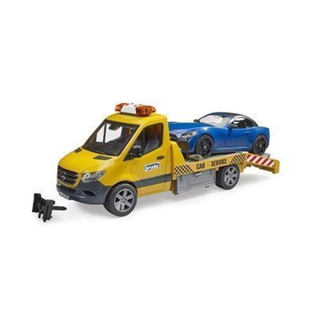BRUDER - GRUA MERCEDES-BENZ SPRINTER CON AUTO 1.16