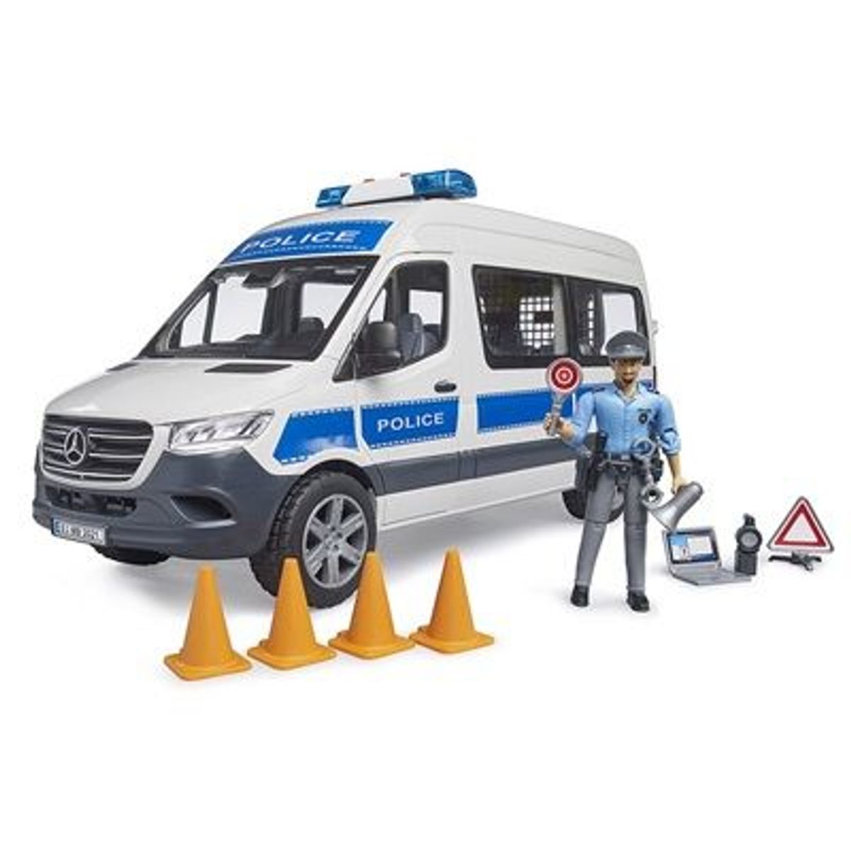 BRUDER - FURGON MERCEDES-BENZ SPRINTER COMISARIA MOVIL 1.16