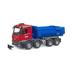 BRUDER - CAMION MERCEDES-BENZ AROCS 8x4 CON TOLVA 1.16