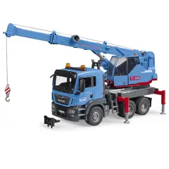 BRUDER - CAMION MAN TGS 26.500 6x4 CON GRUA TELESCOPICA 1.16