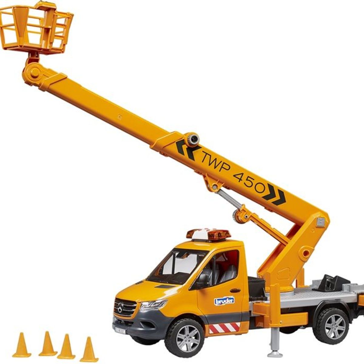 BRUDER - CAMION MERCEDES-BENZ SPRINTER TRABAJO EN ALTURA 1.16