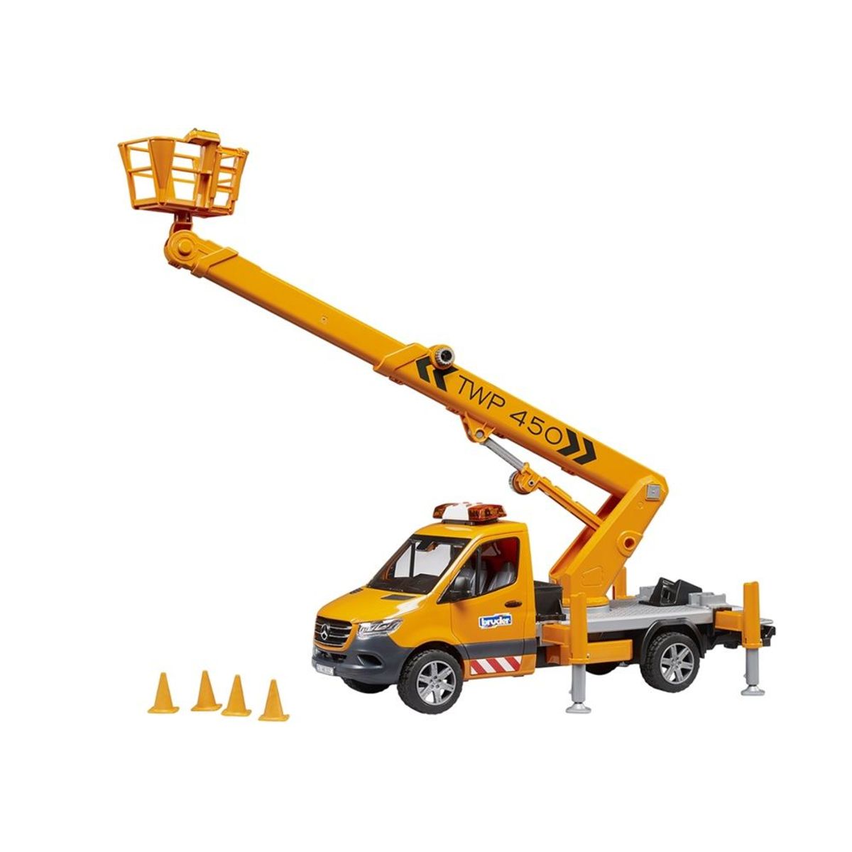 BRUDER - CAMION MERCEDES-BENZ SPRINTER TRABAJO EN ALTURA 1.16