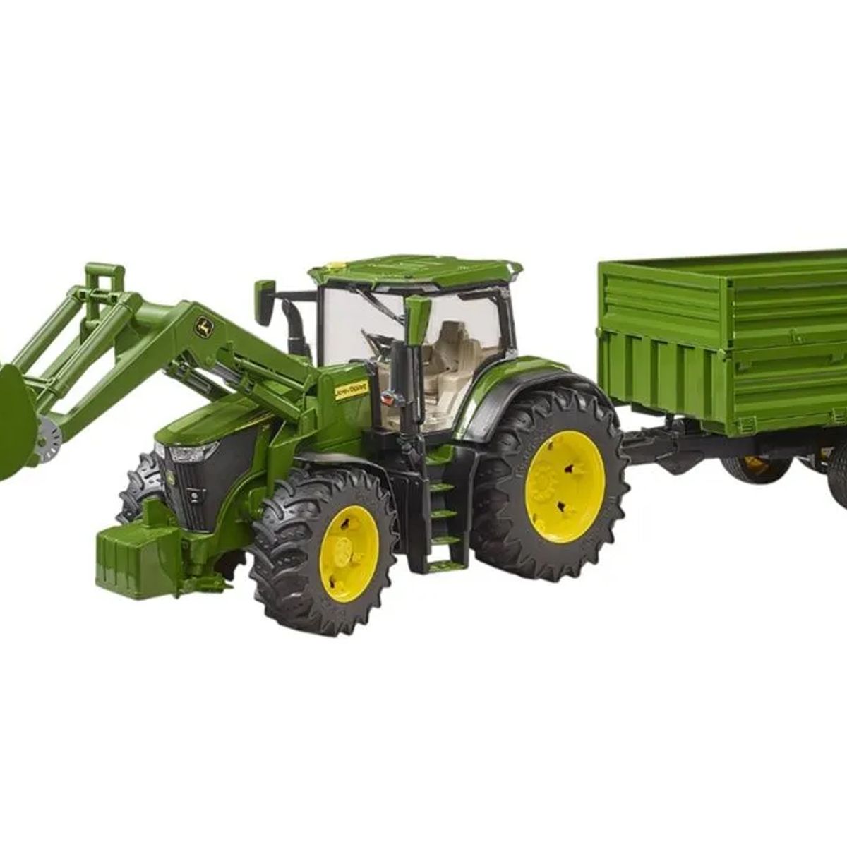 BRUDER - TRACTOR JOHN DEERE 7R 350 CON COLOSO 1.16