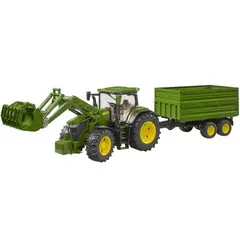 BRUDER - TRACTOR JOHN DEERE 7R 350 CON COLOSO 1.16