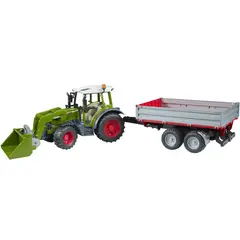BRUDER - TRACTOR FENDT VARIO 211 CON PALA Y COLOSO 1.16