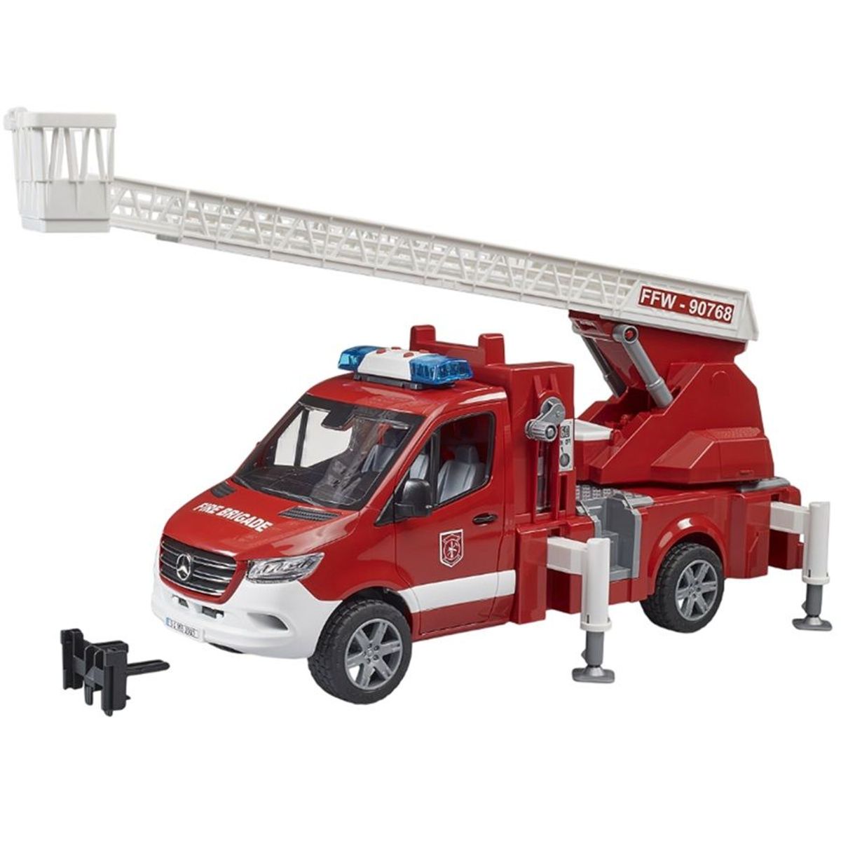 BRUDER - CAMION MERCEDES-BENZ SPRINTER BOMBEROS 1.16