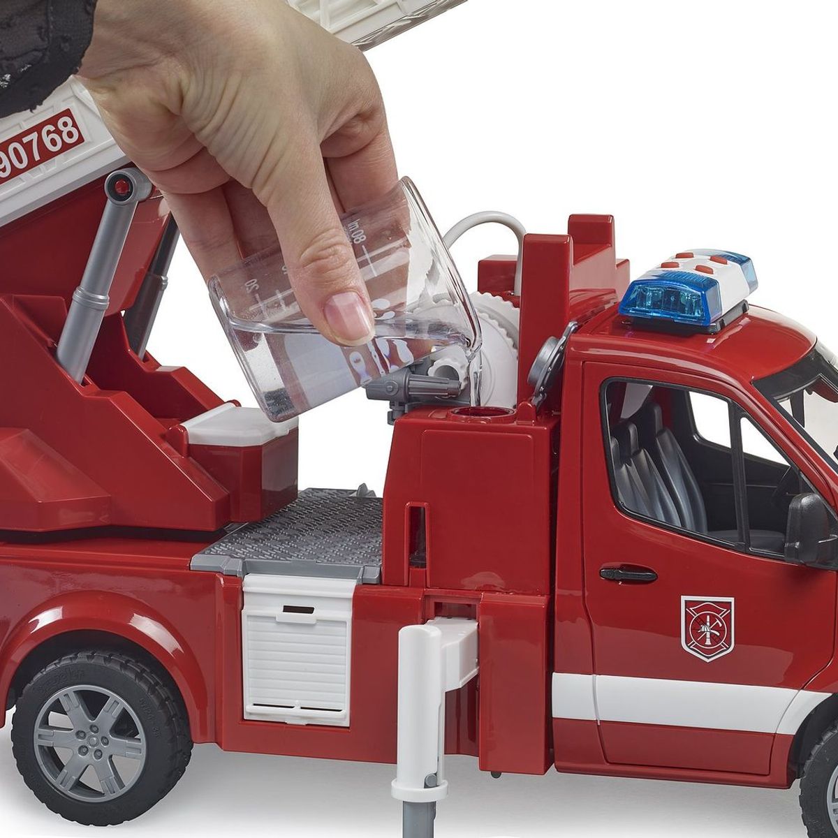 BRUDER - CAMION MERCEDES-BENZ SPRINTER BOMBEROS 1.16