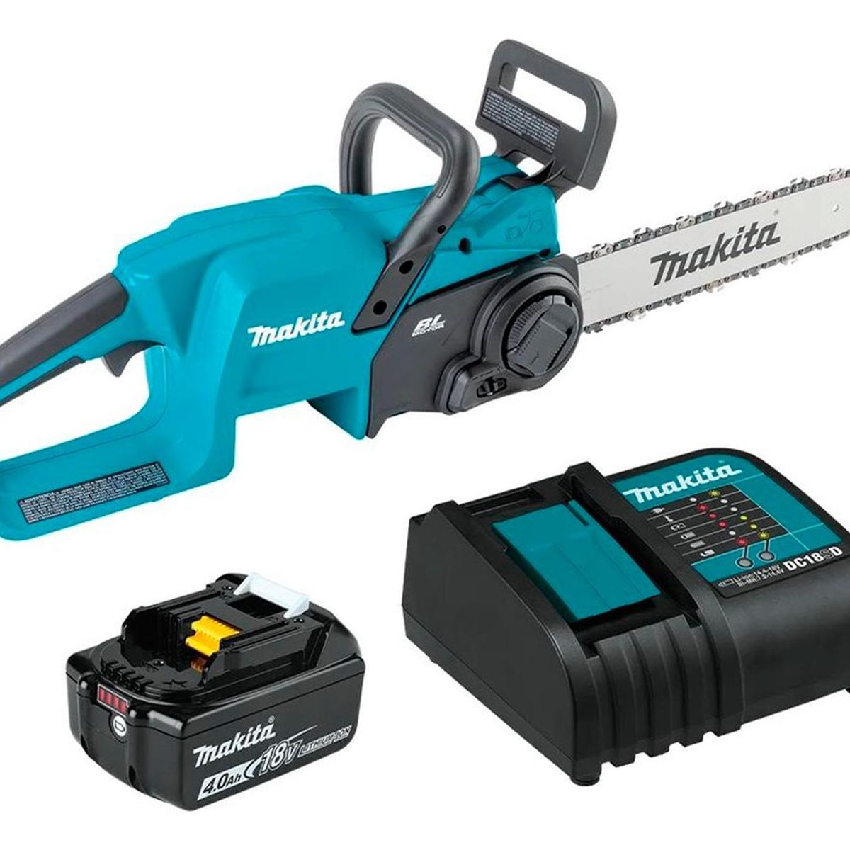 MAKITA - Motosierra Inal. Makita Duc357rt - 14 C Cargador Y Bat 5,0
