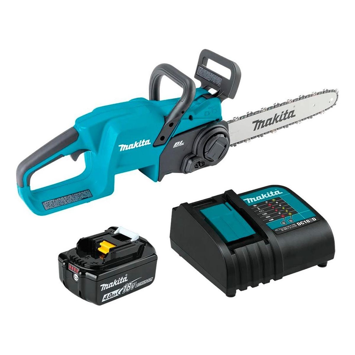 MAKITA - Motosierra Inal. Makita Duc357rt - 14 C Cargador Y Bat 5,0