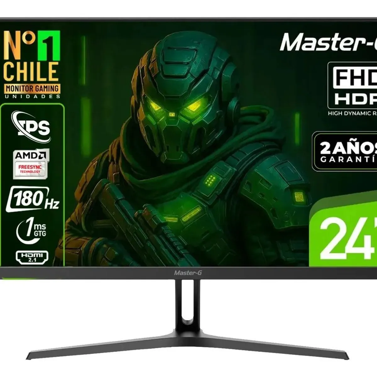 GENERICO - Monitor Gamer 24 Full HD Ips Hdr 180hz 1ms Mgmg2441p