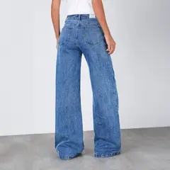 RAINDOOR - Pantalón low rise Negro Mujer