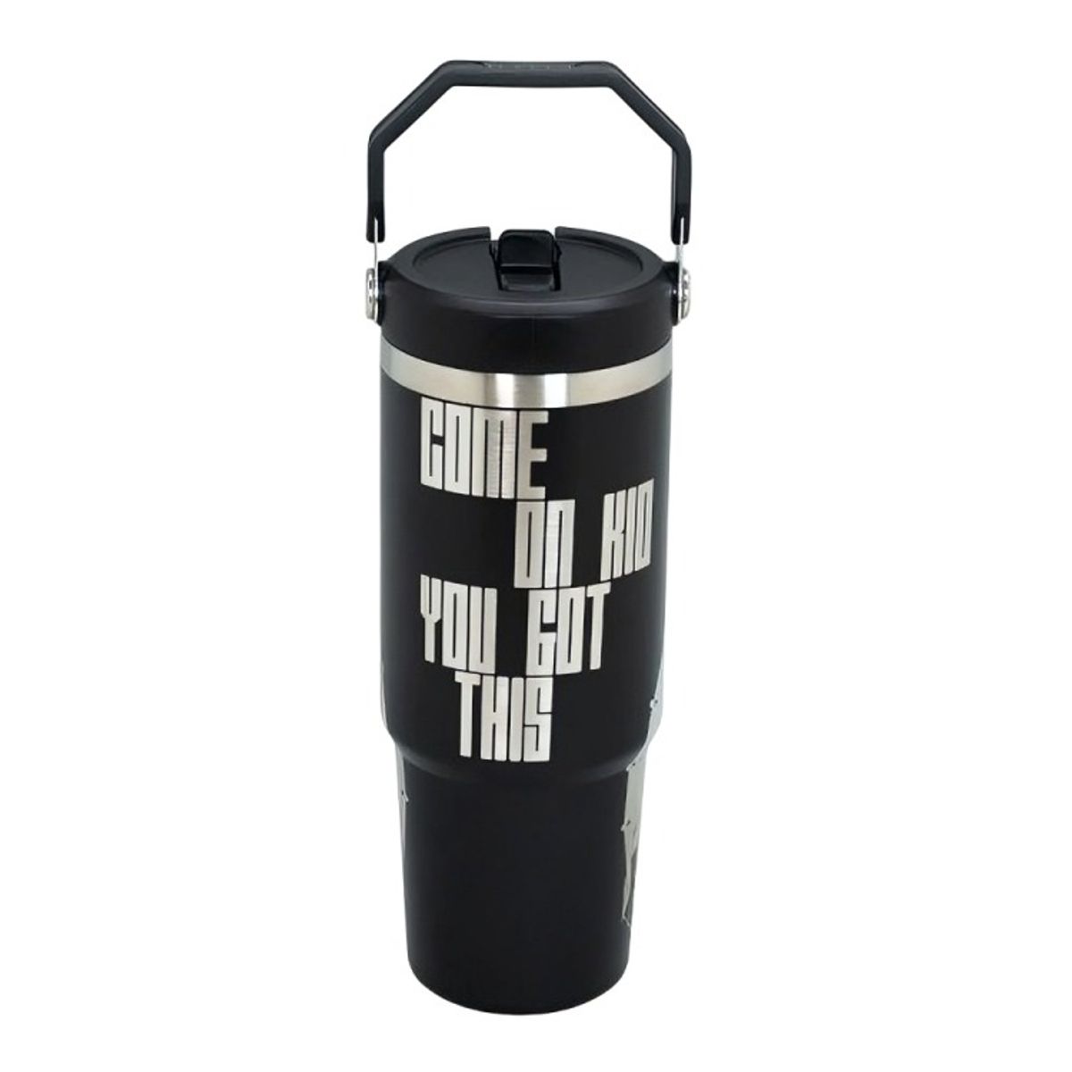 STAR WARS - BOTELLA INSULADA CON MANGO 85O ML BLACK SW 1