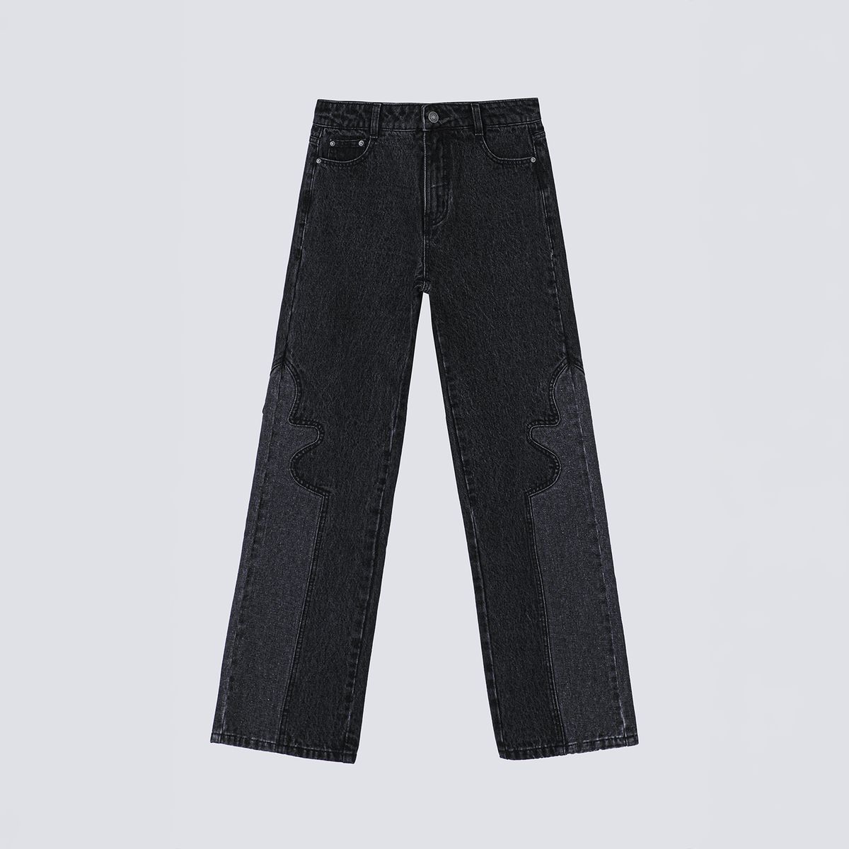 RAINDOOR - Pantalón cowboy Negro Mujer Raindoor