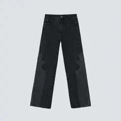 RAINDOOR - Pantalón cowboy Negro Mujer