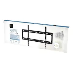 MLAB - Soporte TV Fijo 40 a 70 Pulgadas Negro de Resistencia Increíble