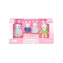 DREAMY - Set 4 Figuras Conejos