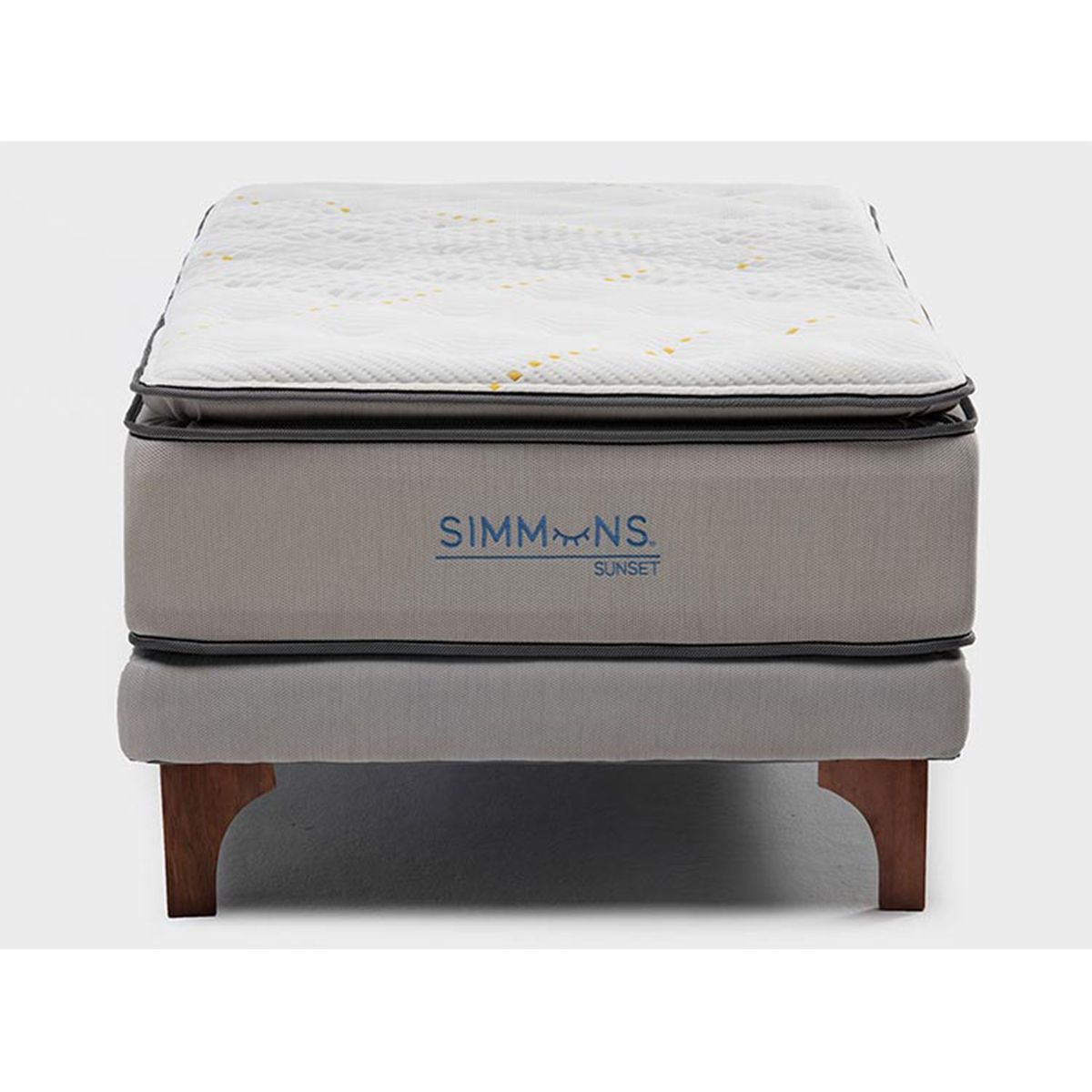 SIMMONS - Cama Europea 1,5 Plazas Sunset Simmons 105 x 200 Cm