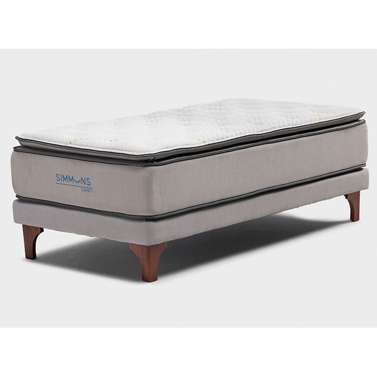 SIMMONS - Cama Europea 1,5 Plazas Sunset Simmons 105 x 200 Cm