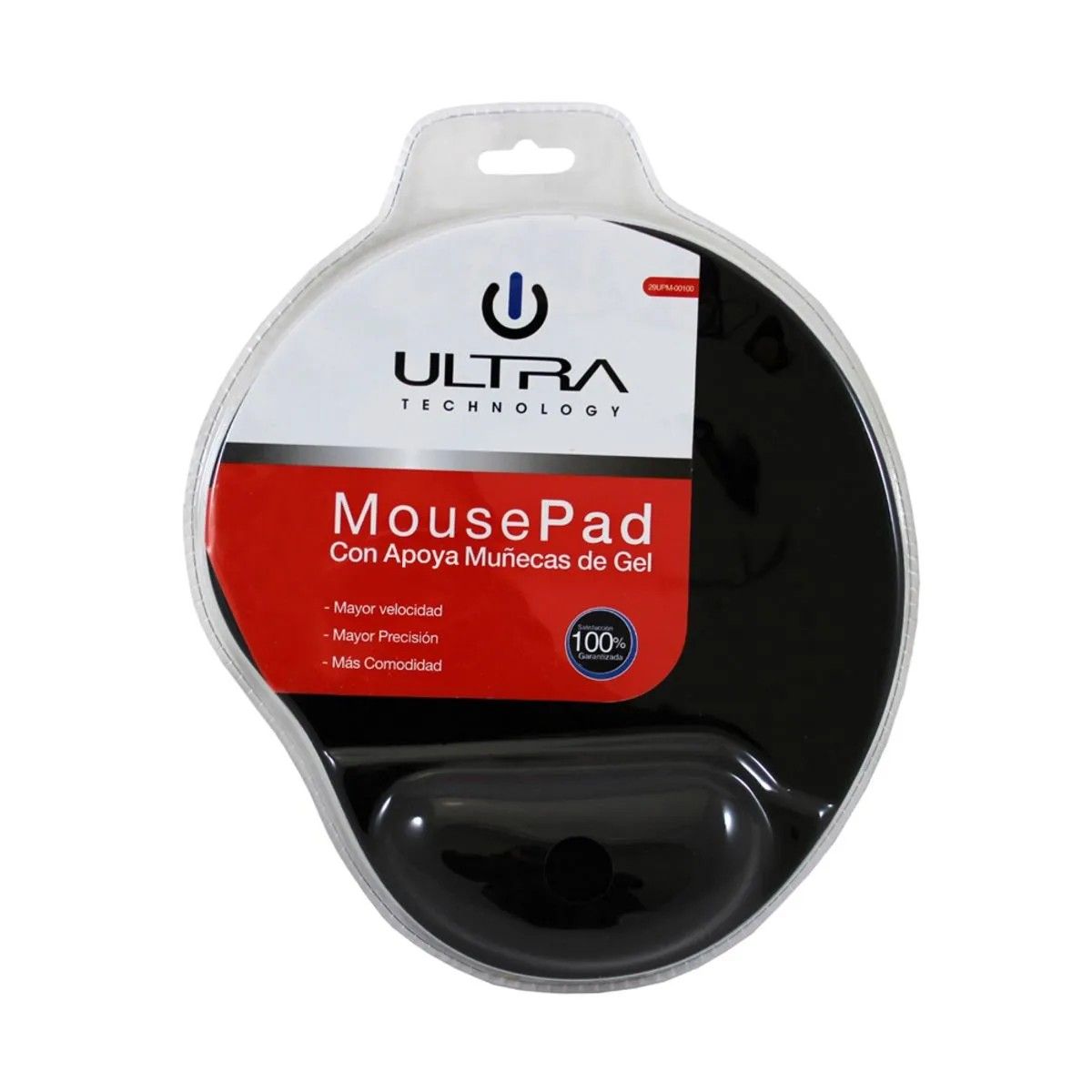 ULTRA - Mousepad Ultra con apoya muñeca con gel