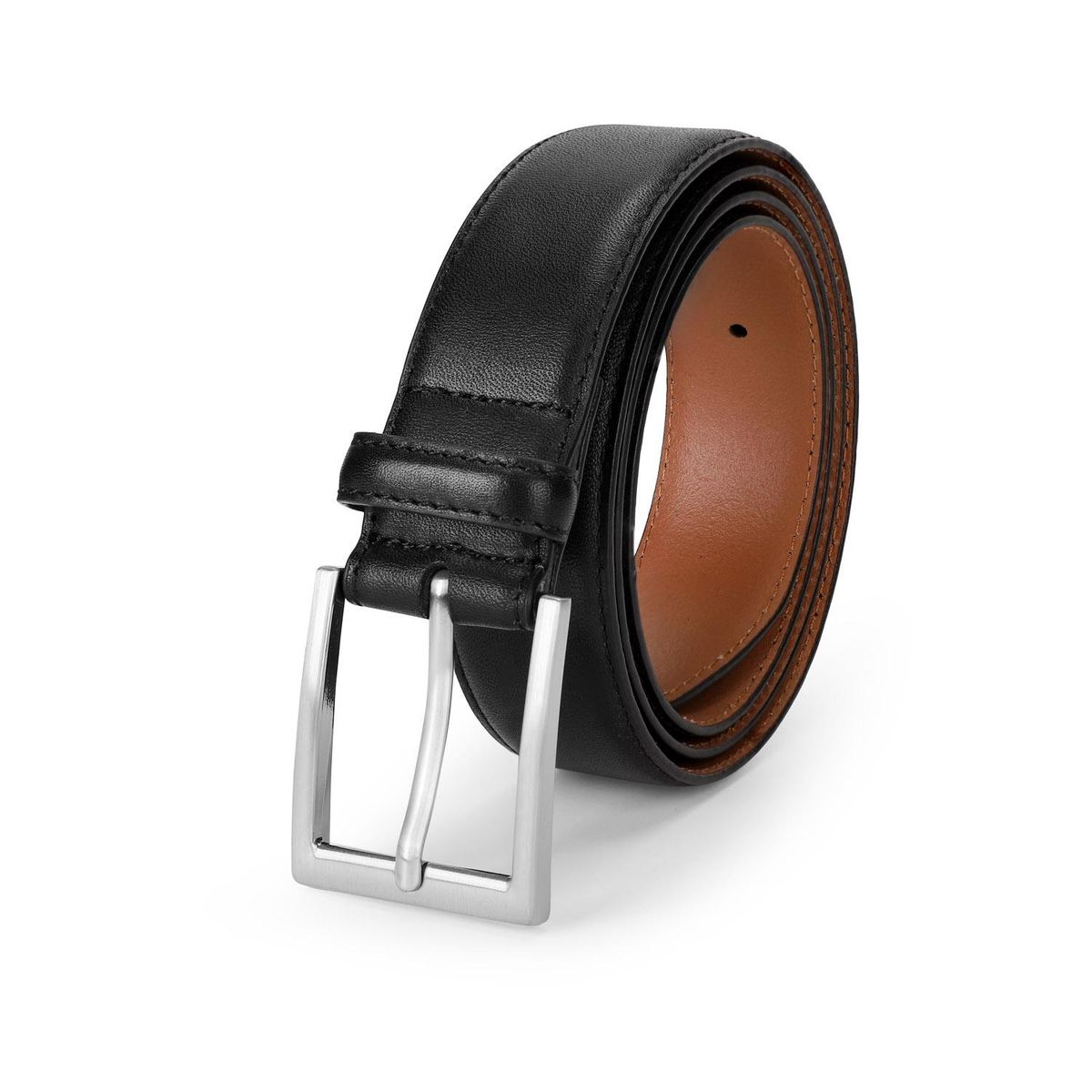 CARDINALE - Cinturón Cuero Hombre Cint-Vp08-Negro