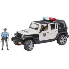 BRUDER - JEEP WRANGLER UNLIMITED POLICIA CON POLICIA 1.16