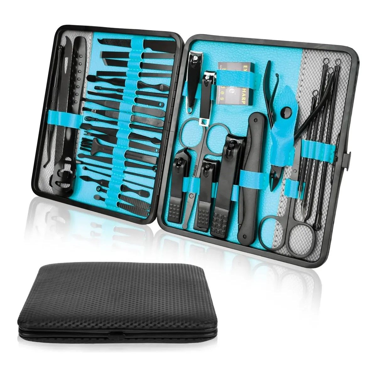 GENERICO - Set 36 Piezas Manicure Kit Uñas Profesional Pedicure BELUG