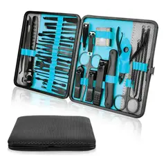 GENERICO - Set 36 Piezas Manicure Kit Uñas Profesional Pedicure BELUG