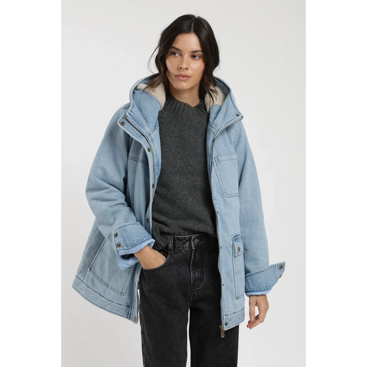 FROENS - Chaqueta mujer Niebla Froens