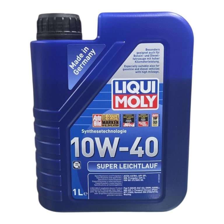 Aceite de Motor 10W 40 Sintetico Leichtlauf 1lt