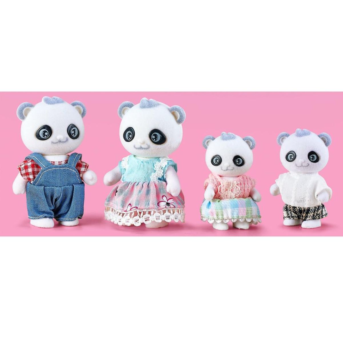 DREAMY - Set 4 Figuras Pandas Dreamy