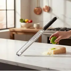 GENERICO - Rallador Zester Fino De Acero Inoxidable Para Queso Y Cítricos