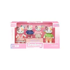 DREAMY - Set 4 Figuras Gatos