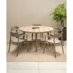 AMOBLE - Mesa de Comedor Atilio Redonda Ch