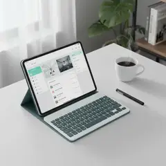 GENERICO - Funda Con Teclado Para Tablet Lenovo M11 11 Open Box ROSADA
