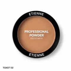 ETIENNE - Polvo Compacto Natural Toast Matte