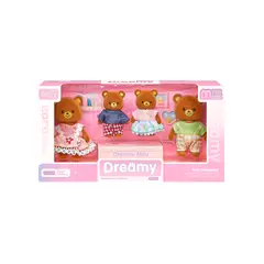 DREAMY - Set 4 Figuras Oso