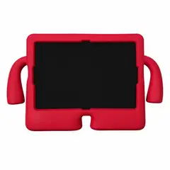 GENERICO - Carcasa Niños Antigolpe Ev Compatible Con Tablet Samsung S10 Lite Rojo