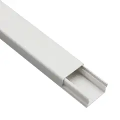 CROMPTON - Canaleta 20X10Mm Libre De Halogenos Con Adhesivo -Precio X 2MT-