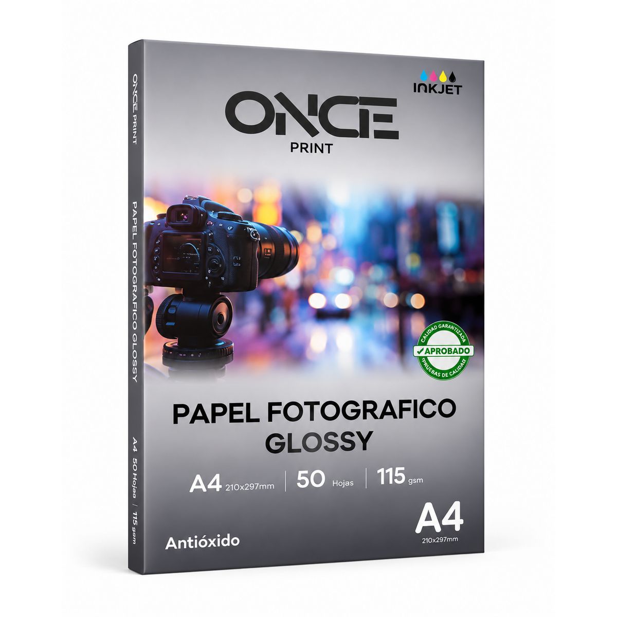 TODOK - Papel Fotografico Glossy A4 de 50H 115g