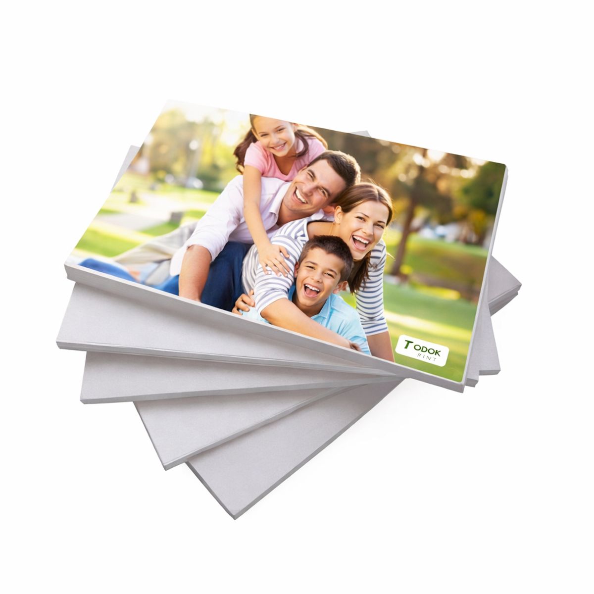 TODOK - Papel Fotografico Glossy Brillante A4 115g 100 Hojas