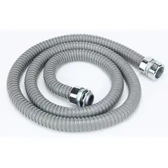 CROMPTON - Tubería Flexible Metálica Corrugada Pvc 25Mm Gris 4322 Fuerte