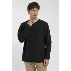 FROENS - Polera manga larga hombre Plain heavy